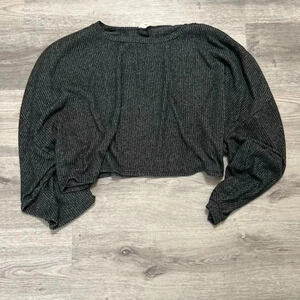 Peach Love long sleeve crop top